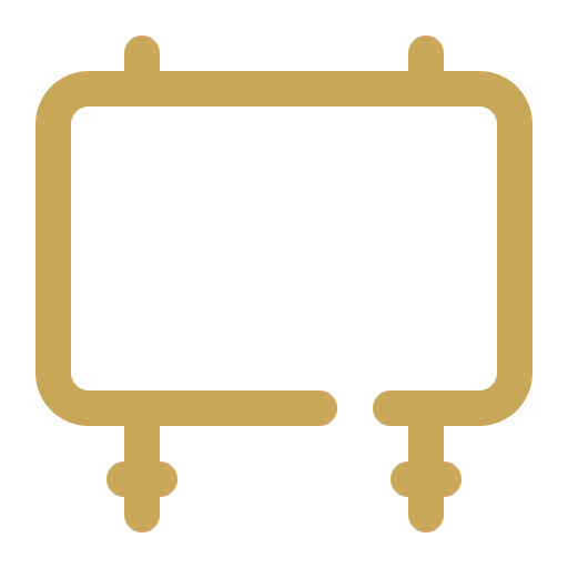 Protective black frame corner